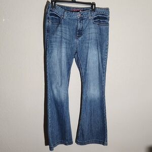 Cinch Jeans Womens Lynden Size 32 Or 13 S distressed hem boot cut